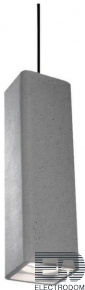 Подвесной светильник Ideal Lux Oak SP1 Square Cemento 150673 - цена и фото