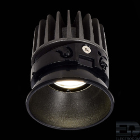 ST LUCE ST851.448.12 Светодиодный модуль Черный LED 1*2W 4000K 960Lm Ra90 36° IP20 D69xH85 220-240V - цена и фото