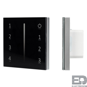 Панель Sens SMART-P41-DIM Black (230V, 0/1-10V) Arlight 028112 - цена и фото