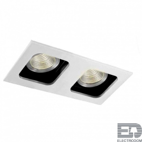 Встраиваемый светильник Donolux DL18614 DL18614/02WW-SQ White/Black - цена и фото