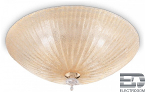 Потолочный светильник Ideal Lux Shell PL3 Ambra 140179 - цена и фото