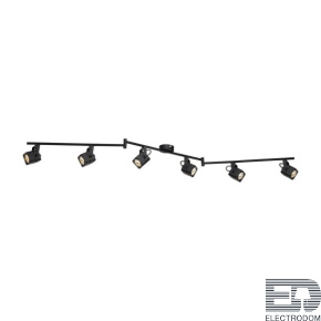 Спот Arte Lamp A1314 A1314PL-6BK - цена и фото