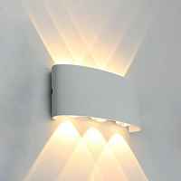 Уличный светильник настенный Arte Lamp BOSTO A3722AL-2WH - цена и фото