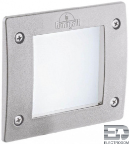 Уличный светодиодный светильник Ideal Lux Leti PT1 Square Bianco 096575 - цена и фото