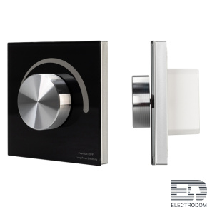 Панель Rotary SMART-P28-DIM Black (12-24V, 2.4G) Arlight 027102 - цена и фото