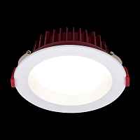 ST LUCE ST752.538.07 Св-к встр. Белый LED 1*7W 3000K 560Lm Ra80 100° IP44 D115xH47 100-240VV - цена и фото