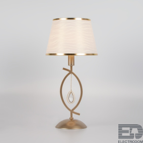 Декоративная настольная лампа Eurosvet Salita 01066/1 перламутровое золото (a044189) - цена и фото