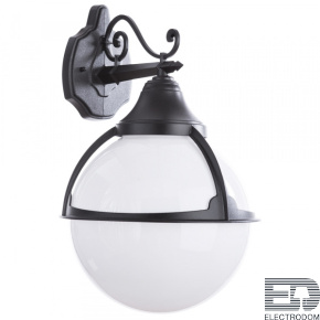 Уличный светильник настенный Arte Lamp Monaco A1492AL-1BK - цена и фото