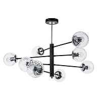 Потолочная люстра Arte Lamp Segin A3566PL-8BK - цена и фото Потолочная люстра Arte Lamp Segin A3566PL-8BK - цена и фото