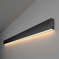Настенный светодиодный светильник Elektrostandart 101-100-30-128 3000К черная шагрень - цена и фото