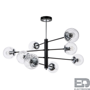 Потолочная люстра Arte Lamp Segin A3566PL-8BK - цена и фото