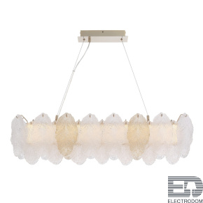 SL6135.233.01 Светильник подвесной ST-Luce золото/прозрачный, янтарный LED 1*24W 3000K - цена и фото