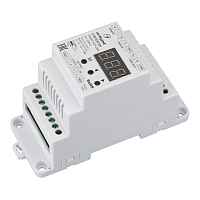 Конвертер SMART-K39-DMX (12-24V, 0/1-10V, DIN) (Arlight, Металл) - цена и фото