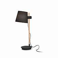 Настольная лампа Ideal Lux AXEL TL1 NERO 272238 - цена и фото Настольная лампа Ideal Lux AXEL TL1 NERO 272238 - цена и фото