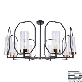 Люстра потолочная Arte Lamp CELAENO A7004PL-8BK - цена и фото