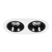 Комплект из светильников и рамки Lightstar Domino D6560707 - цена и фото