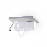 Настенный светильник-полка с подсветкой/USB Odeon Light Hightech 3869/8WL - цена и фото