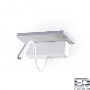Настенный светильник-полка с подсветкой/USB Odeon Light Hightech 3869/8WL - цена и фото