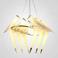 Люстра Origami Bird Chandelier 6 ImperiumLoft - цена и фото