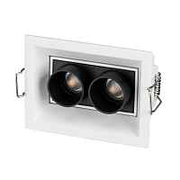 Светильник MS-ORIENT-BUILT-TURN-TC-S67x90-5W Warm3000 (WH-BK, 30 deg, 230V) Arlight - цена и фото