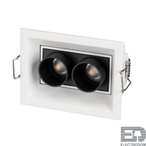 Светильник MS-ORIENT-BUILT-TURN-TC-S67x90-5W Warm3000 (WH-BK, 30 deg, 230V) Arlight - цена и фото