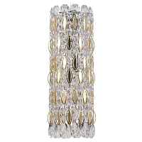 Подвесной светильник Crystal Lux Lirica LIRICA SP3 CHROME/GOLD-TRANSPARENT - цена и фото