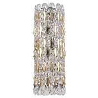 Подвесной светильник Crystal Lux Lirica LIRICA SP3 CHROME/GOLD-TRANSPARENT - цена и фото