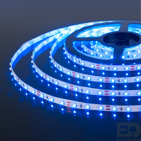 Светодиодная лента Elektrostandart 2835/60Led 4,8W синий свет - цена и фото