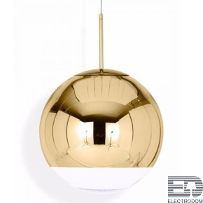Подвесной светильник Mirror Ball Gold TomD in 2003 D35 ImperiumLoft - цена и фото