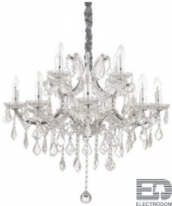 Подвесная люстра Ideal Lux Napoleon SP12 Cromo 167251 - цена и фото