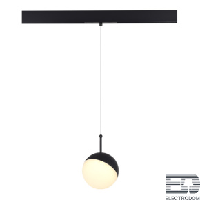 ST681.436.07 Магнитный трековый светильник Черный LED 1*7W 3000K Lm Ra90 120° IP20 D100xH- 48V - цена и фото