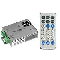 Контроллер HX-805 (2048 pix, 5-24V, SD-карта, ПДУ) Arlight 016999 - цена и фото Контроллер HX-805 (2048 pix, 5-24V, SD-карта, ПДУ) Arlight 016999 - цена и фото