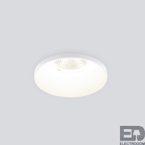 Встраиваемый точечный светодиодный светильник 25026/LED 7W 4200K WH белый - цена и фото