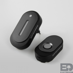 Звонок электрический бытовой (дверной) Черный Elektrostandard DBQ28M WL 36M IP20 - цена и фото