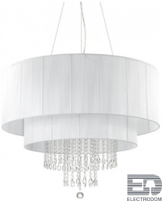 Подвесная люстра Ideal Lux Opera SP10 Bianco 165011 - цена и фото