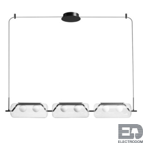 Подвесной светодиодный светильник Arte Lamp Geneva A2341SP-6BK - цена и фото
