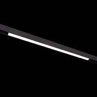 ST LUCE ST360.436.20 Магнитный трековый светильник Черный LED 1*20W 3000K 1 300Lm Ra&gt;90 120 IP20 L606xW22xH44 48VV - цена и фото