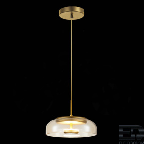 Подвес ST-Luce Золотистый/Янтарный LED 1*7W 4000K SL6002.203.01 - цена и фото