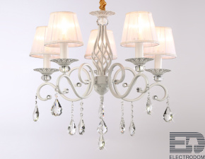 Подвесная люстра с абажурами и хрусталем TR4547 Traditional Ambrella light - цена и фото