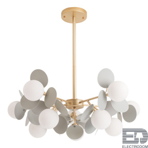 Люстра на штанге Arte Lamp PEACOCK A1369SP-10GY - цена и фото