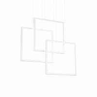 Подвесной светильник Ideal Lux FRAME SP QUADRATO BIANCO 253596 - цена и фото