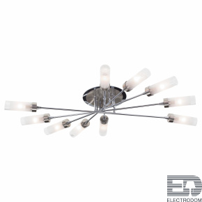 Люстра потолочная Citilux Хеликс CL109101 Хром Матовый + Хром - цена и фото
