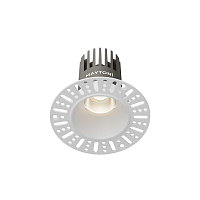 Встраиваемый светильник Maytoni Technical DL124-10W-4K-TRS-W - цена и фото