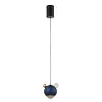 Подвесной светодиодный светильник Crystal Lux Amigo SP Led Blue - цена и фото