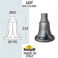 Парковый столб FUMAGALLI LOT 000.113.000.B0 - цена и фото Парковый столб FUMAGALLI LOT 000.113.000.B0 - цена и фото