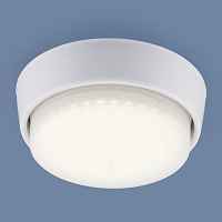Накладной потолочный светильник Elektrostandart 1037 GX53 WH белый - цена и фото