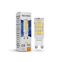 Лампа светодиодная Voltega G9 5W 3000К прозрачная VG9-K3G9warm5W 7185 - цена и фото Лампа светодиодная Voltega G9 5W 3000К прозрачная VG9-K3G9warm5W 7185 - цена и фото