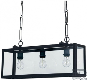 Подвесной светильник Ideal Lux Igor SP3 Nero 092881 - цена и фото