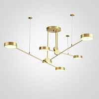 Подвесная люстра TECHNUM LED GOLD ImperiumLoft - цена и фото