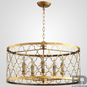 Люстра Romeo Five Light Pendant Lamp design by Cyan Design ImperiumLoft - цена и фото